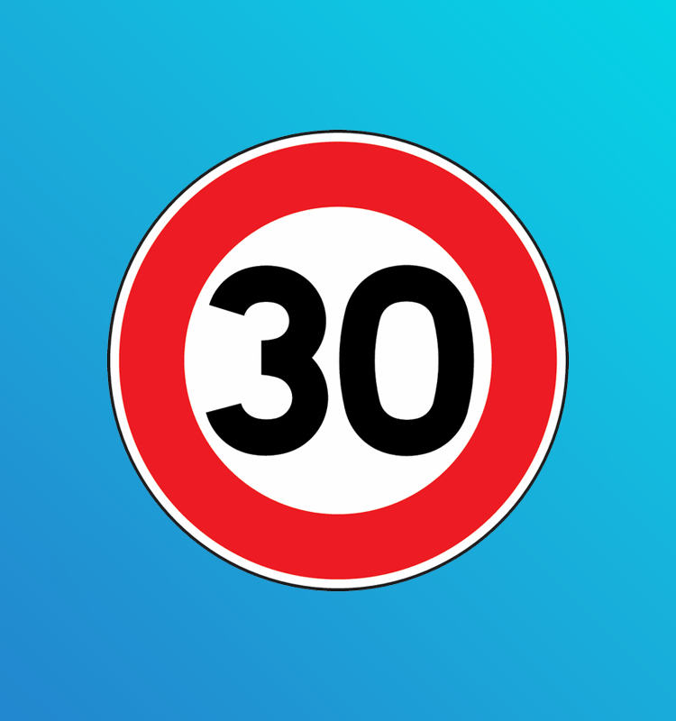 Limitation de vitesse - B14