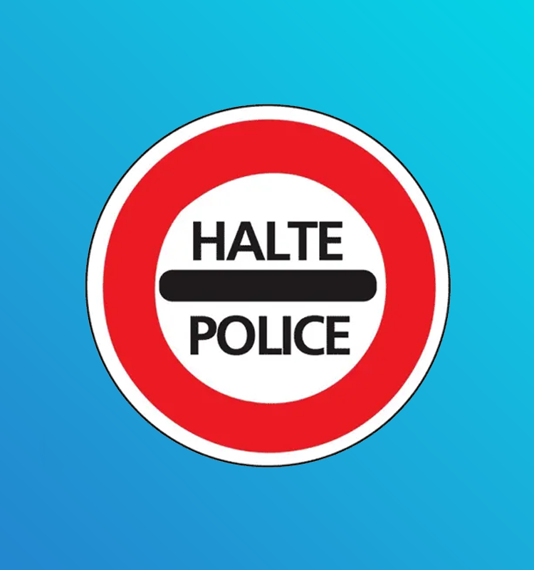 Arrêt au poste de police - B5b