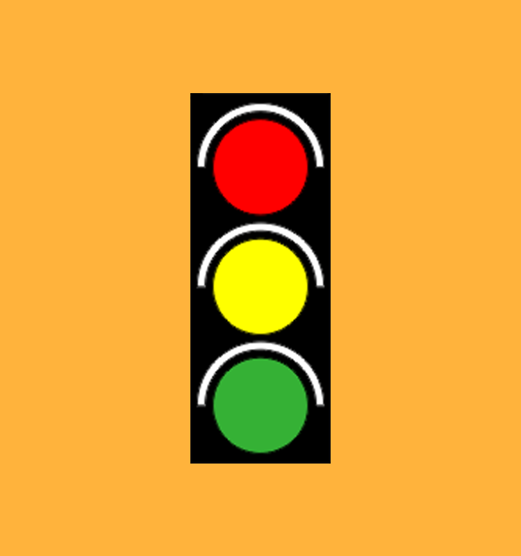 Signaux tricolores de contrôle de flot - R22