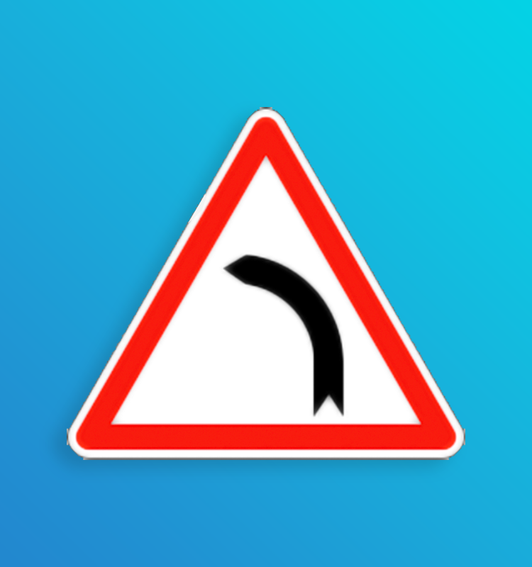 Virage à gauche - A1b